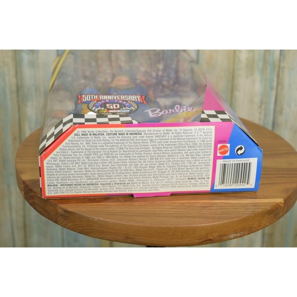 Vintage Barbie 50th Anniversary NASCAR Barbie Doll - Picture 8 of 8